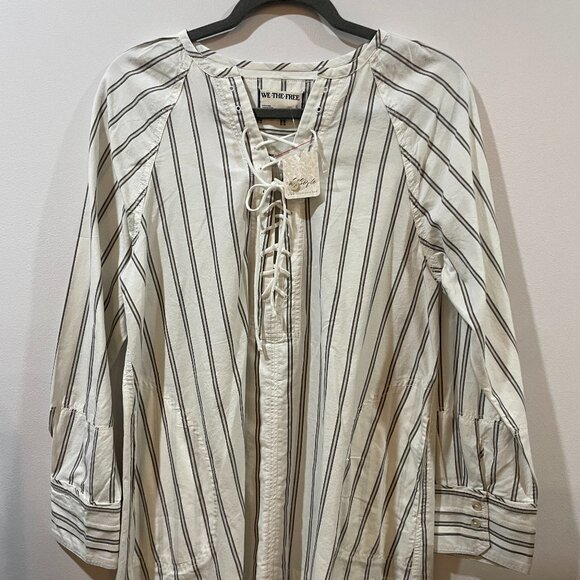 NWT $128 Free People WE THE FREE Lisbon Oversized Tunic Size Small - Picture 5 of 10